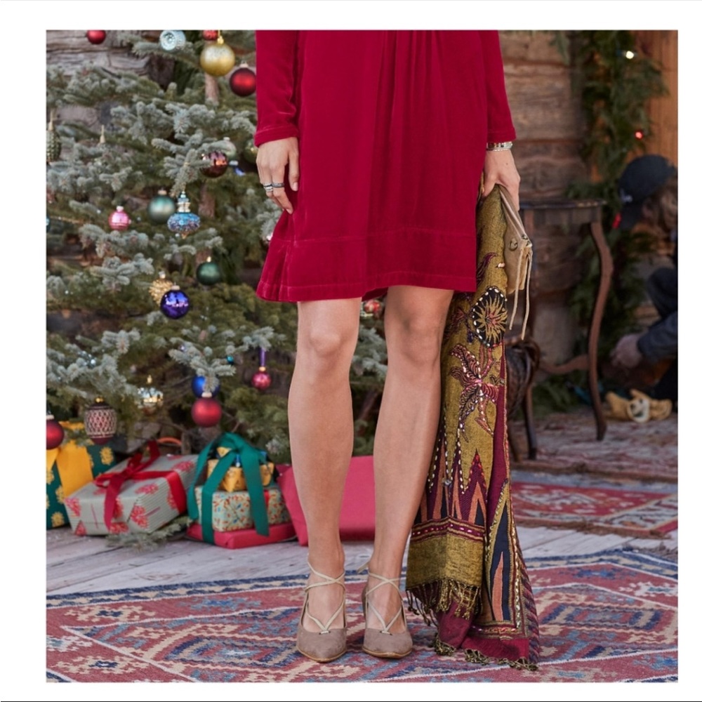 Sundance Odell suede leather pointed toe lace up heel - Picture 6 of 15